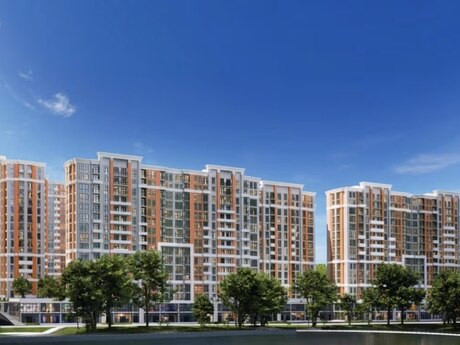 2 rooms · 45 m² · floor 6/16, Yeni Yasamal