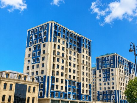 Объявление №6403935 - Баку, м. Иншаатчылар, 4-комн., 128.7 м², 5/15 этаж