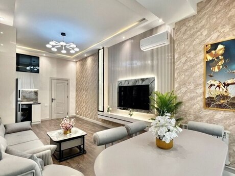 Kirayə 2 otaqlı mənzil, 90 m², Nəriman Nərimanov: 1 200 ₼/ay 2