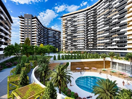 3 otaqlı mənzil, 124 m², Greenville Residence: 205 000 ₼ 2