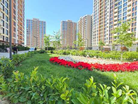 2 otaq · 56,6 m² · 12/17 mərtəbə, Yeni Yasamal