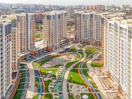 4 rooms · 130 m² · floor 8/17, City Garden
