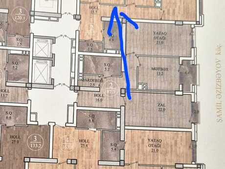 2-room apartment, 97 m², Malibo Residence: 340 000 ₼ 4