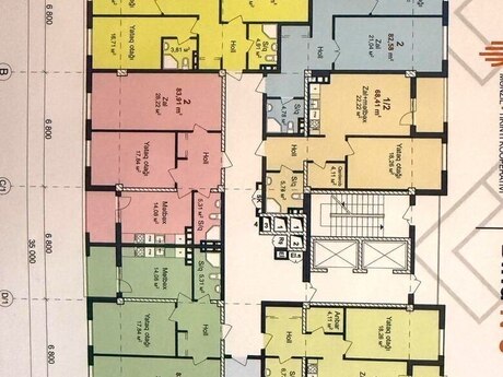 2 otaqlı mənzil, 84 m², Qarayev City: 214 500 ₼ 3