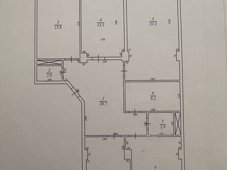 4 otaqlı mənzil, 155 m², Nəriman Nərimanov: 350 000 ₼ 2