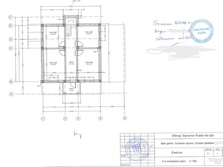 6 otaqlı həyət evi, 151 m², Hövsan: 100 000 ₼ 3
