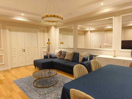 2-room apartment for rent, 100 m², Nizami: 1 400 ₼/mo 2