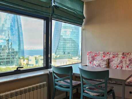 Elan №6417161 - Bakı, İçəri Şəhər m., 2 otaqlı, 75 m², 6/9 mərtəbə