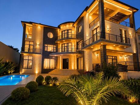 10 otaqlı həyət evi, 1 200 m², Badamdar: 1 900 000 ₼ 3
