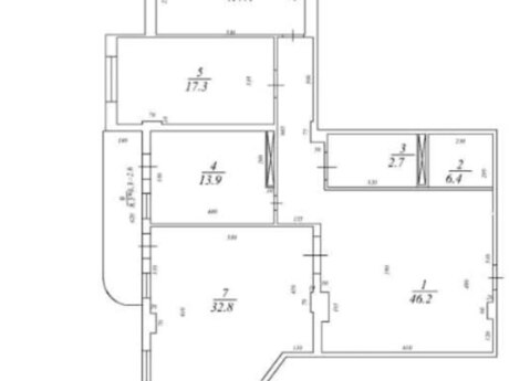 4 otaqlı mənzil, 153 m², Azadlıq Prospekti: 343 000 ₼ 4