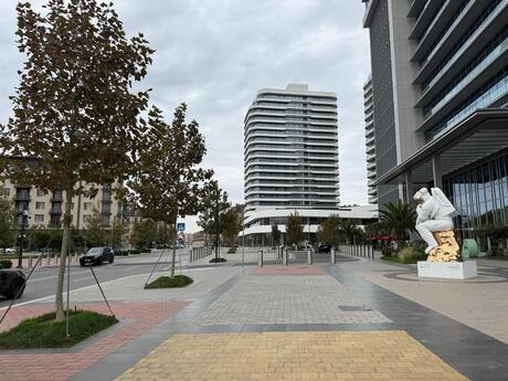 6 otaq · 378 m² · 18/20 mərtəbə, Ağ şəhər