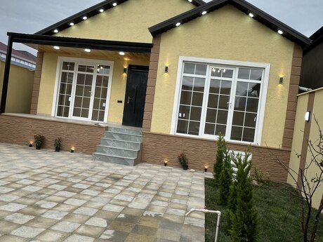 3 otaqlı həyət evi, 90 m², Binə: 75 000 ₼ 2