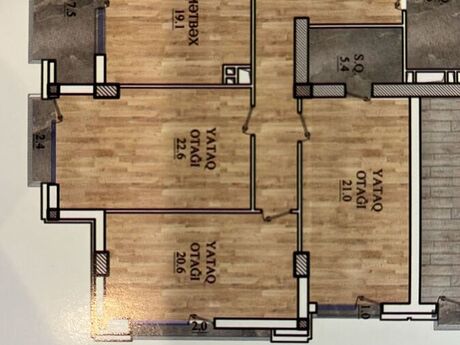 4-room apartment, 163 m², Malibo Residence: 553 000 ₼ 5