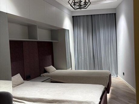 Ağ şəhərdə 3 otaqlı yeni tikili mənzil kirayə verilir, 100 m², 2 000 AZN/ay, şəkil 5 / 12
