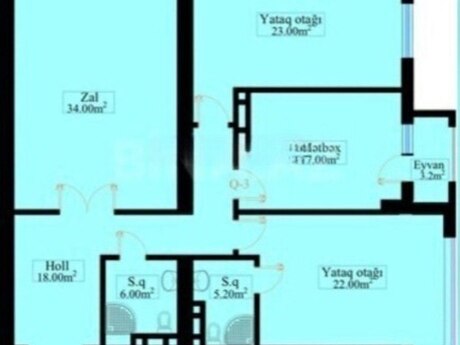 3 otaqlı mənzil, 133 m², 28 May: 487 000 ₼ 4