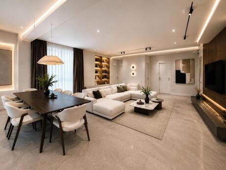 2-room apartment for rent, 80 m², Ağ şəhər: 1 450 ₼/mo 2