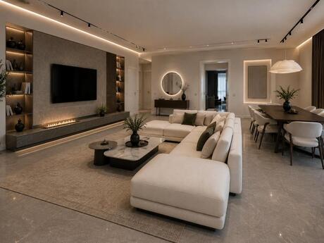 Elan №6431454 - Bakı, Ağ şəhər q., 2 otaqlı, 80 m², 12/17 mərtəbə