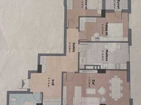 3 otaqlı mənzil, 101 m², Nizami City: 370 000 ₼ 4
