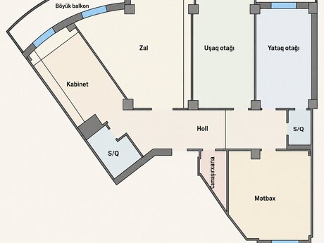 5 otaqlı mənzil, 214 m², Nərimanov: 570 000 ₼ 3