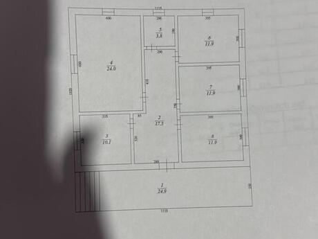 4 otaqlı həyət evi, 91 m², Qala: 137 000 ₼ 2