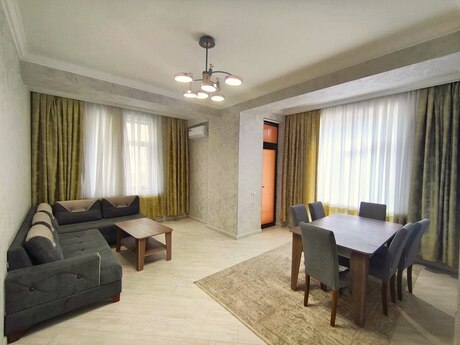 3 rooms · 110 m² · floor 2/14, Gənclik