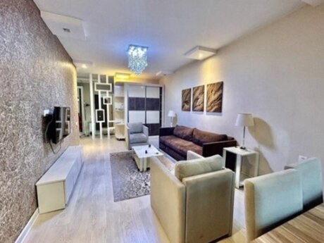3-room apartment for rent, 90 m², Qara Qarayev: 190 ₼/mo 3