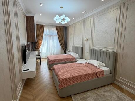 İzmir Residence kompleksində 4 otaqlı yeni tikili mənzil kirayə verilir, 180 m², 4 500 AZN/ay, şəkil 4 / 12