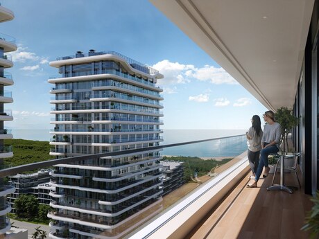 1 otaqlı mənzil, 56,3 m², Sea Breeze: 154 000 ₼ 2