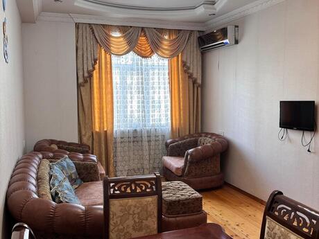Kirayə 2 otaqlı mənzil, 90 m², Həzi Aslanov: 650 ₼/ay 2