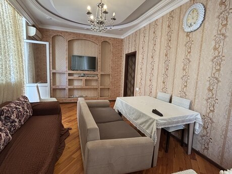Kirayə 2 otaqlı mənzil, 90 m², Həzi Aslanov: 700 ₼/ay 2