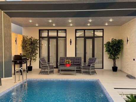 Mərdəkanda 5 otaqlı həyət evi kirayə verilir, 300 m², 1 200 AZN/ay, şəkil 3 / 12