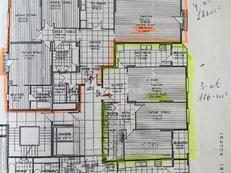 3 otaqlı mənzil, 120 m², Nəsimi: 395 000 ₼ 5
