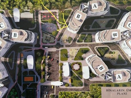 1-комнатная квартира, 51 м², Bakıxanov: 118 000 ₼ 3