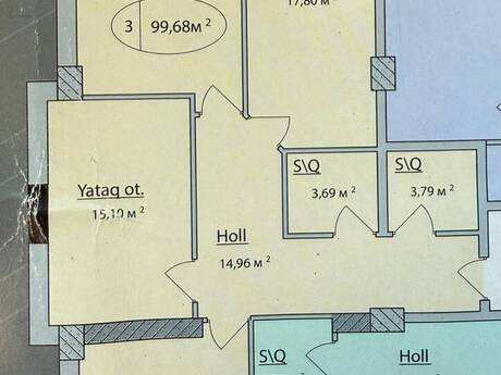 3-room apartment, 100 m², 20 Yanvar: 258 000 ₼ 3