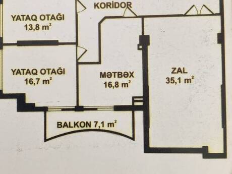 3 otaqlı mənzil, 120 m², Ağ şəhər: 335 000 ₼ 3