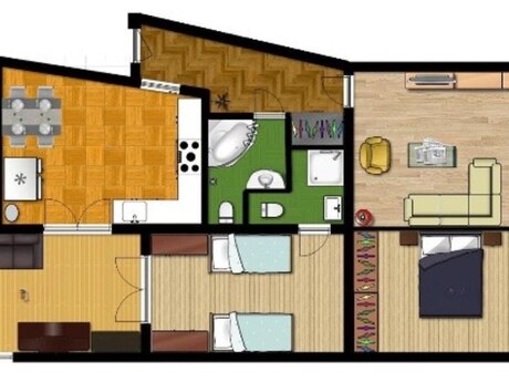 Nərimanovda 4 otaqlı köhnə tikili mənzil satılır, 96 m², 245 000 AZN, şəkil 3 / 12