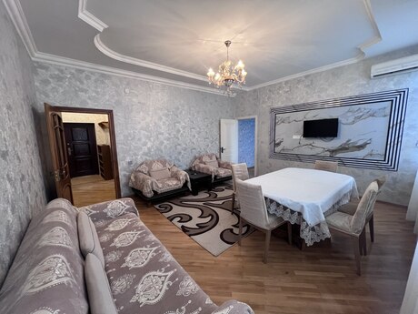 Kirayə 3 otaqlı mənzil, 100 m², Nizami: 1 050 ₼/ay 2