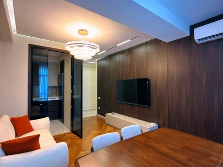 Olympus Nəsimi kompleksində 3 otaqlı yeni tikili mənzil satılır, 90,5 m², 367 000 AZN, şəkil 2 / 12