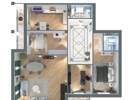 4 otaqlı mənzil, 165 m², 28 May: 420 000 ₼ 3