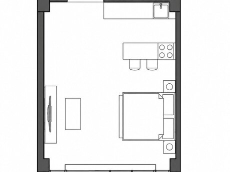 1-room apartment, 57,8 m², Nardaran: 139 000 ₼ 5