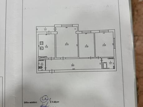 3 otaqlı mənzil, 110 m², Şah İsmayıl Xətai: 330 000 ₼ 3