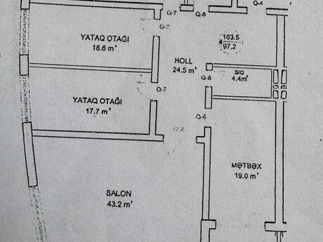 4-room apartment, 175 m², 8 Noyabr: 450 000 ₼ 2