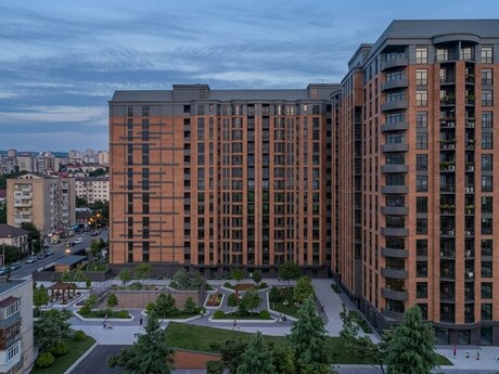 Объявление №6449220 - Баку, м. Иншаатчылар, 1-комн., 61.7 м², 2/17 этаж