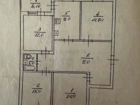 4-комнатная квартира, 110 м², Şah İsmayıl Xətai: 310 000 ₼ 2