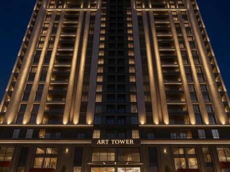 2 rooms · 82 m² · floor 11/20, Ağ şəhər