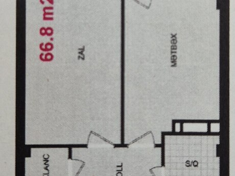 2 otaqlı mənzil, 66,8 m², Qaraçuxur: 149 900 ₼ 3
