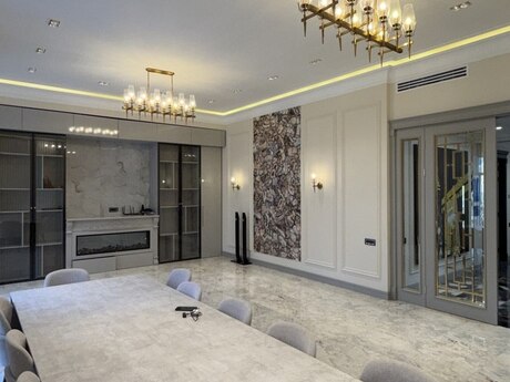 4 rooms · 205 m² · floor 4/8, Ağ şəhər