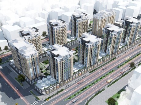 2-room apartment, 50,5 m², Eleven Park: 155 000 ₼ 5