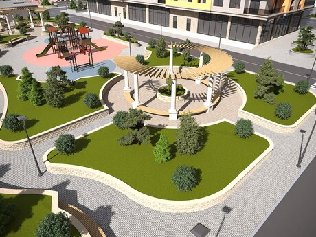 3-room apartment, 108 m², Akhundov Residence: 344 640 ₼ 3