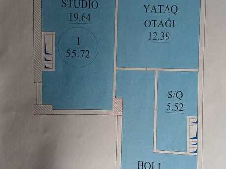 2-room apartment, 55 m², Böyükşor: 190 000 ₼ 4